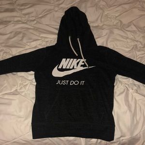 A Nike hoodie